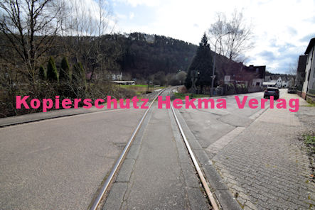 Hinterweidenthal Eisenbahn - Hinterweidenthal Bahnübergang BÜ 2,5 - Hinter den Birken