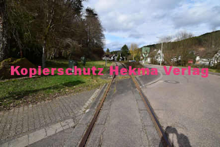 Hinterweidenthal Eisenbahn - Hinterweidenthal Bahnübergang BÜ 2,5 - Hinter den Birken