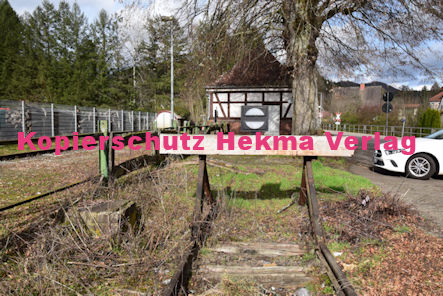 Hinterweidenthal Ort - Wieslauterbahn - Bahnhaltepunkt Prellbock