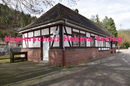Hinterweidenthal Ort - Wieslauterbahn - Bahnhaltepunkt Bahnhofsgebäude