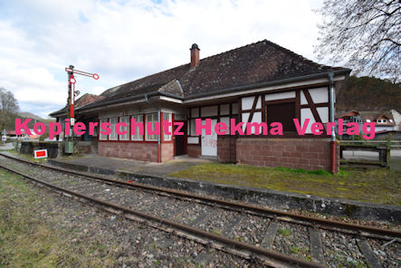 Hinterweidenthal Ort - Wieslauterbahn - Bahnhaltepunkt Bahnhofsgebäude