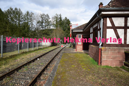 Hinterweidenthal Ort - Wieslauterbahn - Bahnhaltepunkt Bahnhofsgebäude