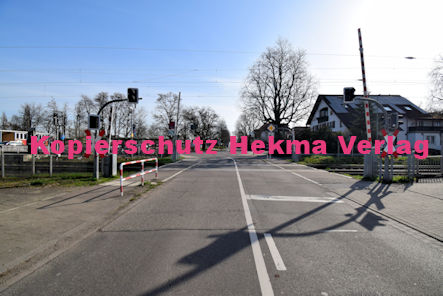 Jockgrim Eisenbahn - Jockgrim Bahnübergang - Hatzenbühler Straße/Bahnhofstraße - Jockgrim I Bü 1288 km 44.306