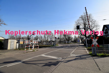 Jockgrim Eisenbahn - Jockgrim Bahnübergang - Hatzenbühler Straße/Bahnhofstraße - Jockgrim I Bü 1288 km 44.306