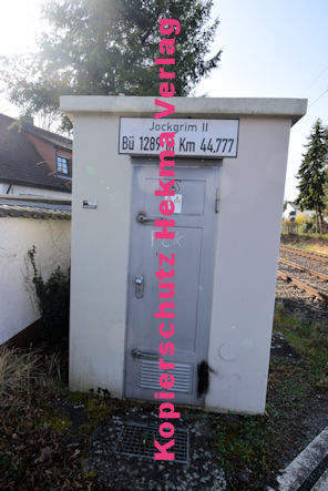 Jockgrim Eisenbahn - Jockgrim Bahnübergang - Ziegelbergstraße/Kirchelweg - Jockgrim II Bü 1289 km 44.777