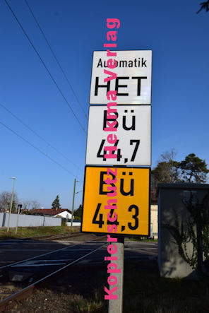 Jockgrim Eisenbahn - Jockgrim Bahnübergang - Ziegelbergstraße/Kirchelweg - Jockgrim II Bü 1289 km 44.777