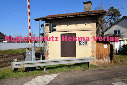 Jockgrim Eisenbahn - Jockgrim Bahnübergang - Ziegelbergstraße/Kirchelweg - Jockgrim II Bü 1289 km 44.777