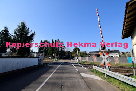 Jockgrim Eisenbahn - Jockgrim Bahnübergang - Ziegelbergstraße/Kirchelweg - Jockgrim II Bü 1289 km 44.777