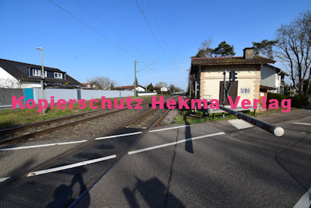 Jockgrim Eisenbahn - Jockgrim Bahnübergang - Ziegelbergstraße/Kirchelweg - Jockgrim II Bü 1289 km 44.777