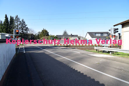 Jockgrim Eisenbahn - Jockgrim Bahnübergang - Ziegelbergstraße/Kirchelweg - Jockgrim II Bü 1289 km 44.777