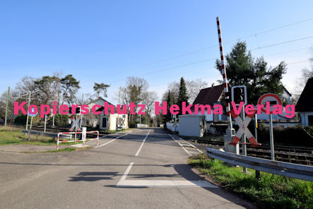 Jockgrim Eisenbahn - Jockgrim Bahnübergang - Ziegelbergstraße/Kirchelweg - Jockgrim II Bü 1289 km 44.777