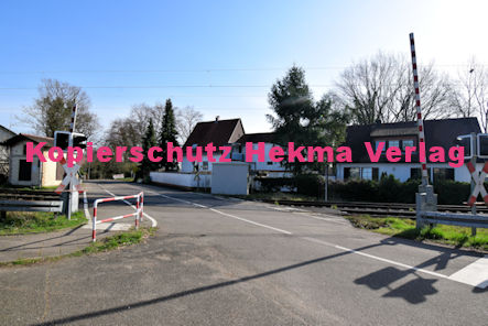 Jockgrim Eisenbahn - Jockgrim Bahnübergang - Ziegelbergstraße/Kirchelweg - Jockgrim II Bü 1289 km 44.777