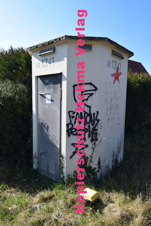 Kapellen-Drusweiler (Pfalz) Eisenbahn - Bahnübergang BÜ 7,4 - 1341 - Friedhofstr./Friedhof