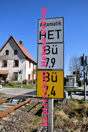 Kapellen-Drusweiler (Pfalz) Eisenbahn - Bahnübergang BÜ 7,9 - Raiffeisenstraße
