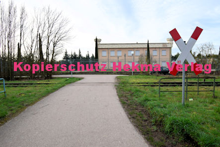 Landau Pfalz Eisenbahn - Landau Bahnübergang 1141 BÜ 22,6 - Rodenweg