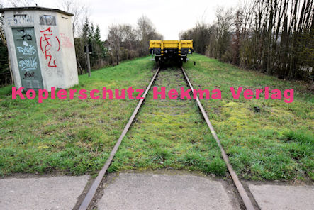 Landau Pfalz Eisenbahn - Landau Bahnübergang 1141 BÜ 22,6 - Rodenweg