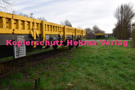 Landau Pfalz Eisenbahn - Landau Bahnübergang 1141 BÜ 22,6 - Rodenweg