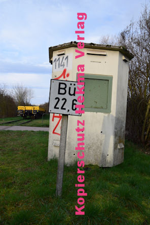 Landau Pfalz Eisenbahn - Landau Bahnübergang 1141 BÜ 22,6 - Rodenweg