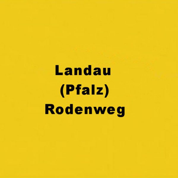 Landau (Pfalz) Rodenweg