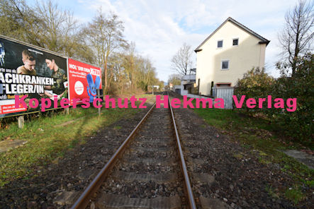 Landau Pfalz Eisenbahn - Landau Bahnübergang BÜ 26,6 - Weißenburger Straße