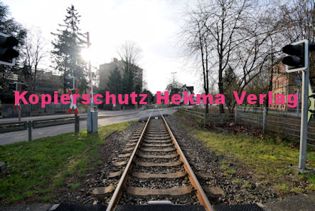 Landau Pfalz Eisenbahn - Landau Bahnübergang BÜ 26,6 - Weißenburger Straße