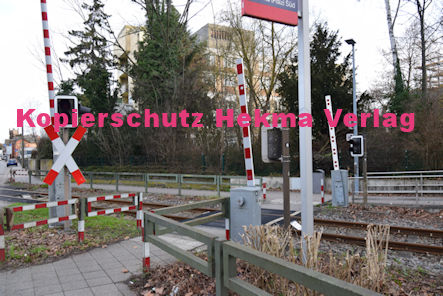 Landau Pfalz Eisenbahn - Landau Bahnübergang BÜ 26,6 - Weißenburger Straße