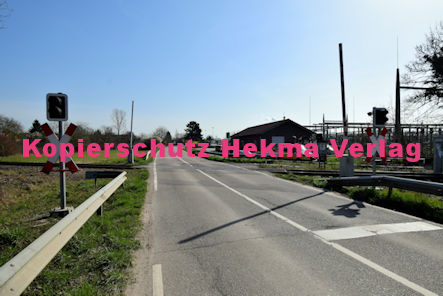 Maximiliansau Eisenbahn - Maximiliansau Bahnübergang - Landstraße/Ortsausgang - Bü 52,063 Maximiliansau 2