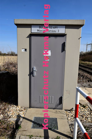 Maximiliansau Eisenbahn - Maximiliansau Bahnübergang - Rotthof - Bü 52,491 Maximiliansau 3