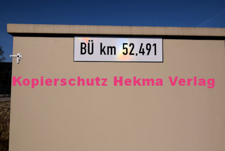 Maximiliansau Eisenbahn - Maximiliansau Bahnübergang - Rotthof - Bü 52,491 Maximiliansau 3