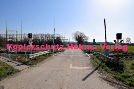 Maximiliansau Eisenbahn - Maximiliansau Bahnübergang - Rotthof - Bü 52,491 Maximiliansau 3