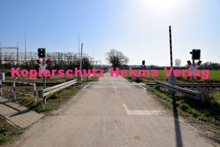 Maximiliansau Eisenbahn - Maximiliansau Bahnübergang - Rotthof - Bü 52,491 Maximiliansau 3