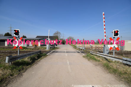 Maximiliansau Eisenbahn - Maximiliansau Bahnübergang - Rotthof - Bü 52,491 Maximiliansau 3
