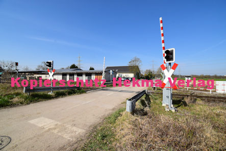 Maximiliansau Eisenbahn - Maximiliansau Bahnübergang - Rotthof - Bü 52,491 Maximiliansau 3