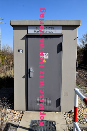 Maximiliansau Eisenbahn - Maximiliansau Bahnübergang - Staudenäcker - Bü 51,735 Maximiliansau 1