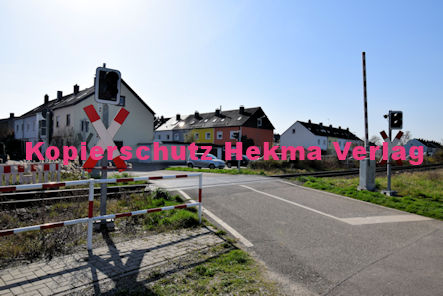 Maximiliansau Eisenbahn - Maximiliansau Bahnübergang - Staudenäcker - Bü 51,735 Maximiliansau 1