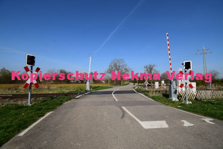 Maximiliansau Eisenbahn - Maximiliansau Bahnübergang - Staudenäcker - Bü 51,735 Maximiliansau 1