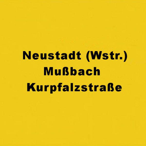 Neustadt Mußbach Kurpfalzstraße