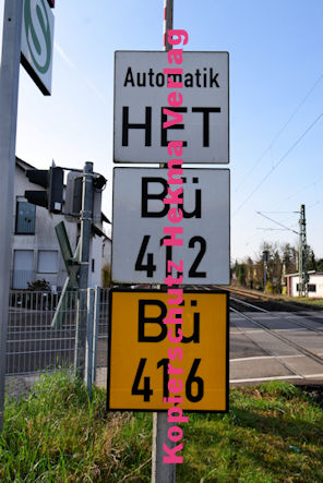 Rheinzabern - Eisenbahn - Rheinzabern - Bahnübergang Bahnhofstr./Mühlgasse - Rheinzabern I Bü 1282 km 41,278