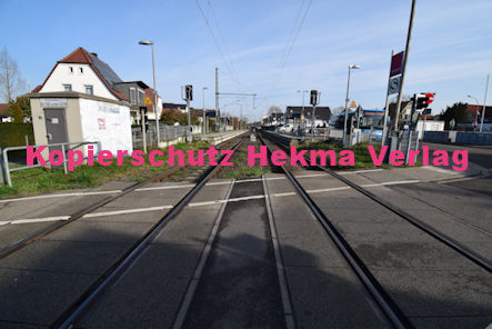 Rheinzabern - Eisenbahn - Rheinzabern - Bahnübergang Bahnhofstr./Mühlgasse - Rheinzabern I Bü 1282 km 41,278