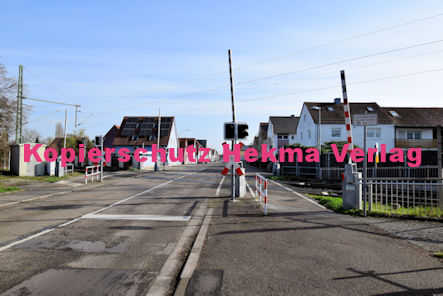 Rheinzabern - Eisenbahn - Rheinzabern - Bahnübergang Rappengasse - Rheinzabern II Bü 1283 km 41,697