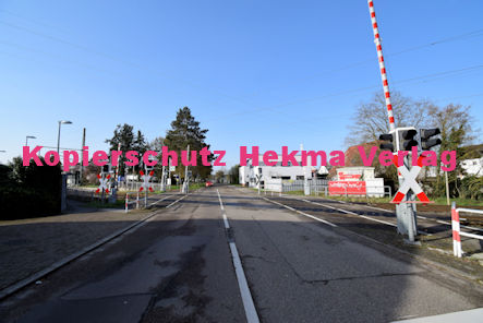 Rheinzabern - Eisenbahn - Rheinzabern - Bahnübergang Rappengasse - Rheinzabern II Bü 1283 km 41,697