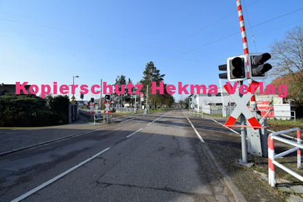 Rheinzabern - Eisenbahn - Rheinzabern - Bahnübergang Rappengasse - Rheinzabern II Bü 1283 km 41,697