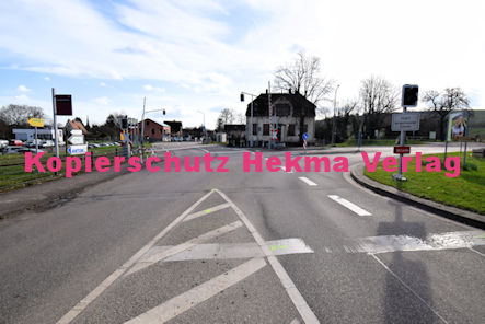 Siebeldingen Pfalz Eisenbahn - Siebeldingen Bahnübergang BÜ 32,7 - Weinstraße