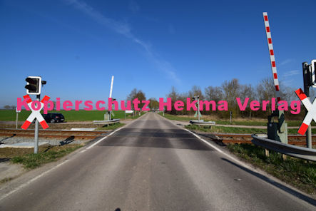 Winden (Pfalz) Eisenbahn - Winden K 12 - Bahnübergang BÜ 1,3 Steinweilerer Str.