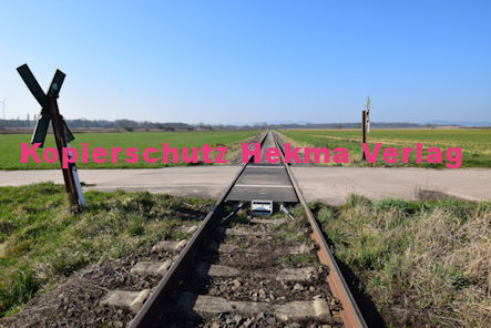 Winden (Pfalz) Eisenbahn - Winden - Bahnübergang BÜ 1331 Waschgasse