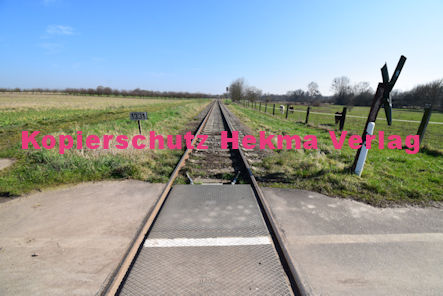 Winden (Pfalz) Eisenbahn - Winden - Bahnübergang BÜ 1331 Waschgasse
