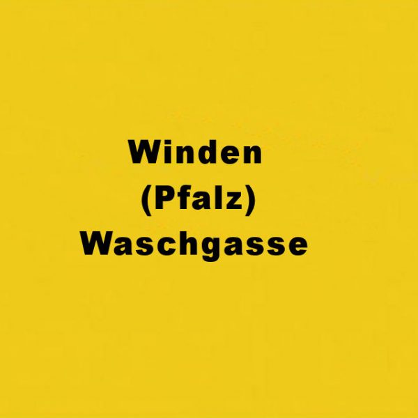 Winden Pfalz Waschgasse