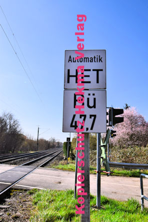 Wörth am Rhein Eisenbahn - Wörth Bahnübergang - In den Niederwiesen - Bü 44,7