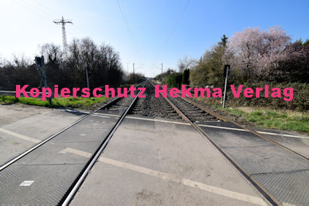Wörth am Rhein Eisenbahn - Wörth Bahnübergang - In den Niederwiesen - Bü 44,7