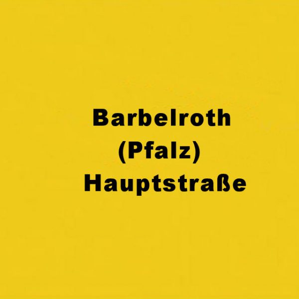 Barbelroth (Pfalz) Hauptstraße/L544